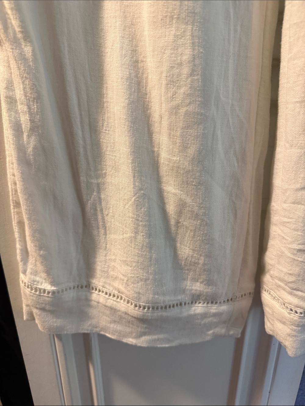Abercrombie & Fitch Linen-Blend Wide Leg Pull on pants - Picture 3 of 6